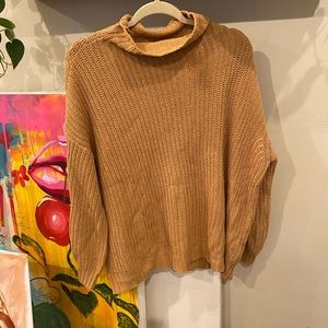 AE mock neck sweater